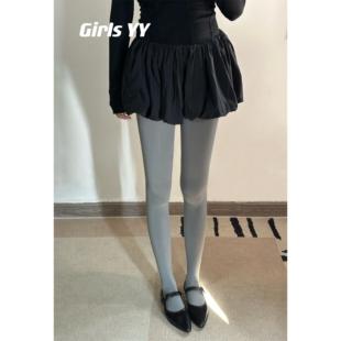 GirlsYY加绒毛复古彩色天鹅绒连裤袜成人美腿丝袜纯色打底袜显瘦