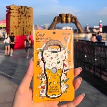 青岛文创啤酒开瓶器金属冰箱贴家用多功能启子创意旅游纪念礼物