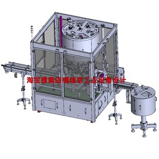 泵头盖旋盖机图纸/泵头盖8头包装设备旋盖机图纸/旋盖机3d图纸