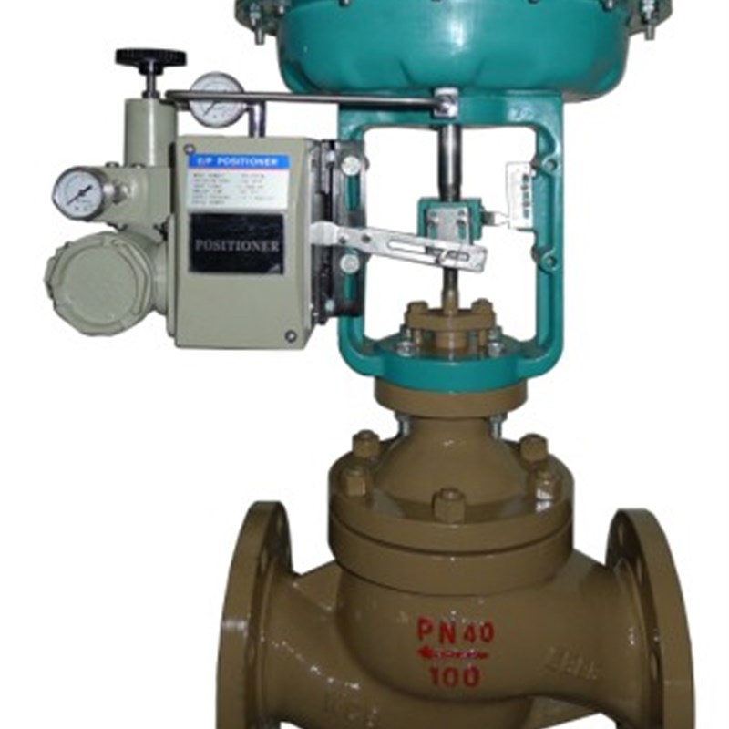 ZXP-16C碳钢气动薄膜单座调节阀防爆液化天然气带定位器DN32ZJHP