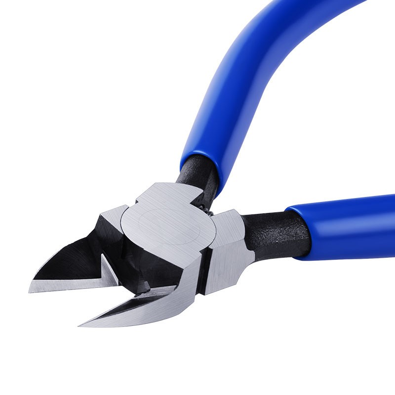 日本KEIBA马牌水口钳PL-726剪切钳PL-727 725平口钳塑胶塑料钳子