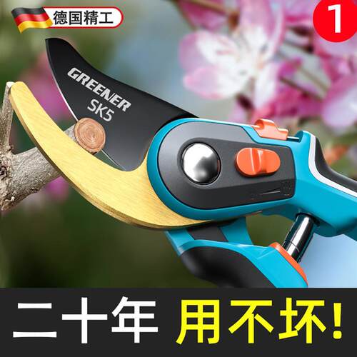 德国精工艺园剪刀剪树枝专用剪刀修枝剪园林果树修花家用sk5剪子