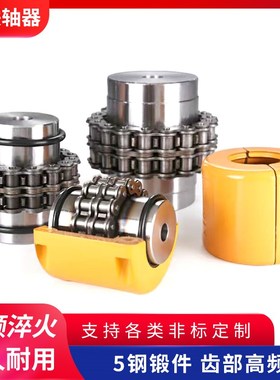 KC链条式联轴器 KC10018 10020 12018 12020 12022 外壳 链条