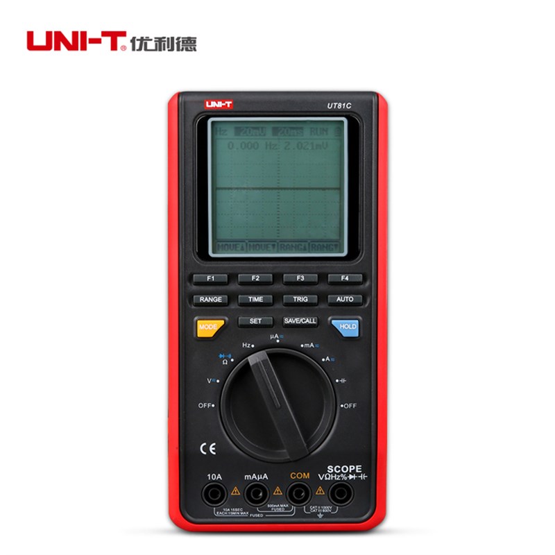 优利德UT81B/UT81C 示波型数字万用表 USB传输 示波表储存示波器
