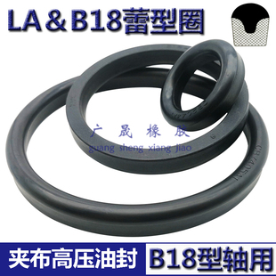 夹布蕾型圈B18液压油封LA