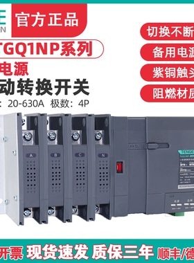 天正 PC级双电源自动转换开关TGQ1NP两进一出隔离63A100A250A630A