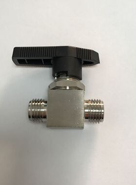 M14x1.5 不锈钢球阀 两边外螺纹m14x1.5 内球面螺纹 压力6.4mpa