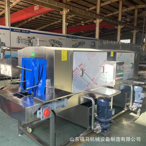 全自动物流周转筐清洗机啤酒鸡蛋框冲洗清洗设备塑料盘洗筐机