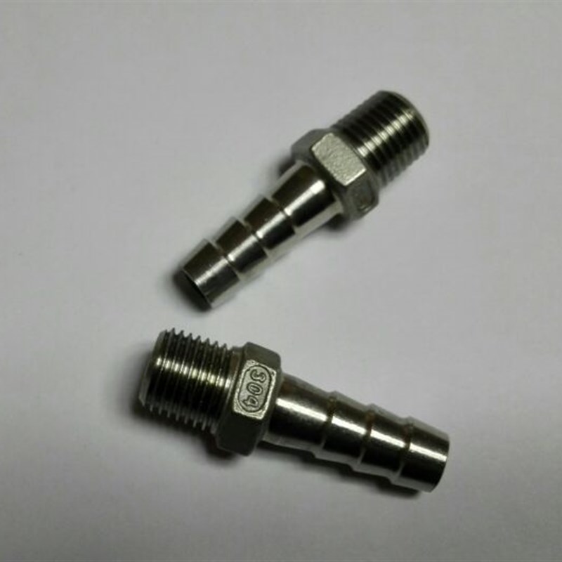 压力表延伸接头 不锈钢接头 一边外丝 一边宝塔接头(连接软管)