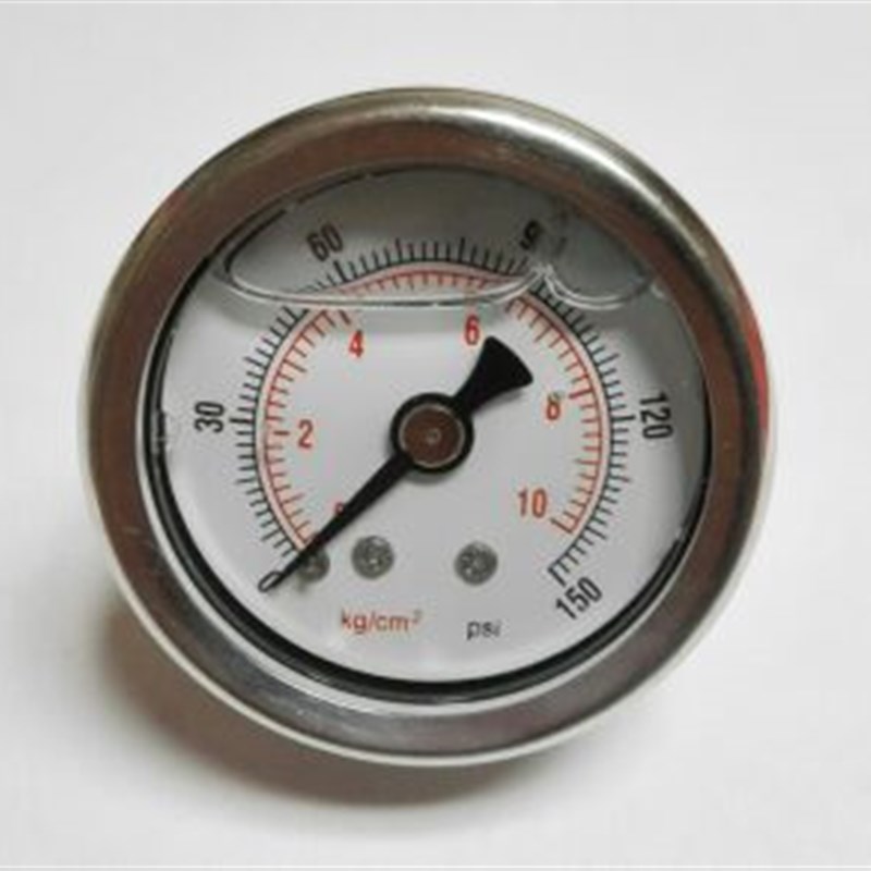 轴向耐震压力表 yn-40z  10kg/cm2 10bar 150psi 直径40mm~41mm