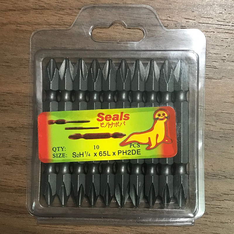 海狮Seals风批嘴双头十字批头PH1电批嘴PH2批咀PH3起子头50-300mm