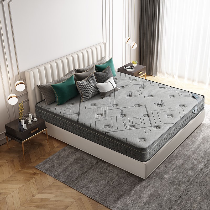 晨府乳胶床垫软硬两用弹簧家用22CM经济型椰棕海绵卧室垫子