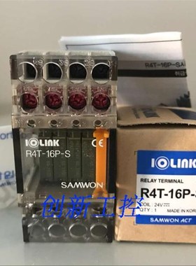 原装进口韩国三元SAMWON ACT端子排模块R4T-16P-S