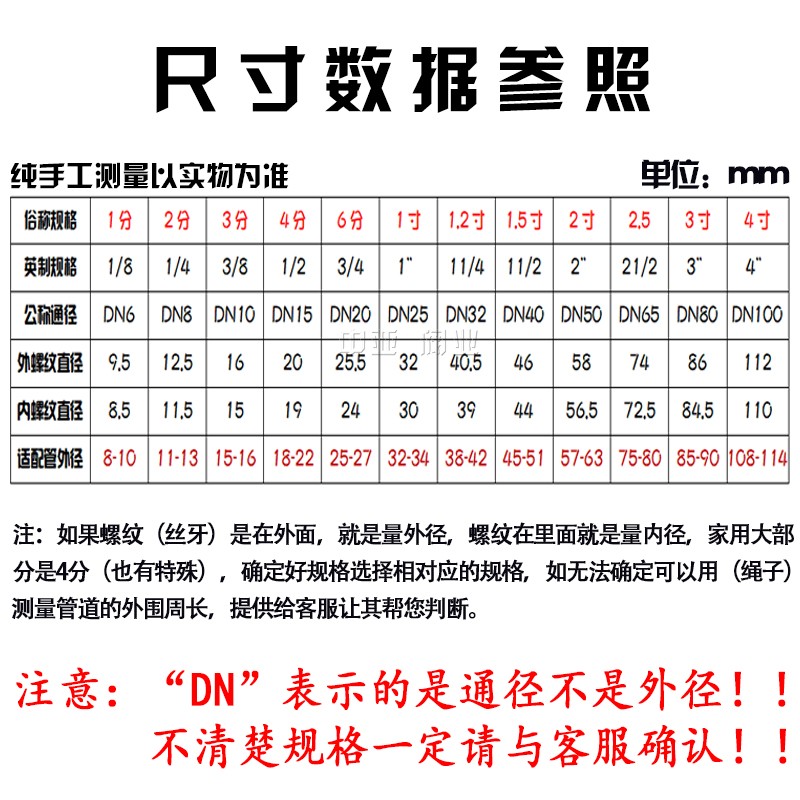 正品304不锈钢Y型过滤器丝扣内螺纹管道工程家用阀门GL11W4分6分