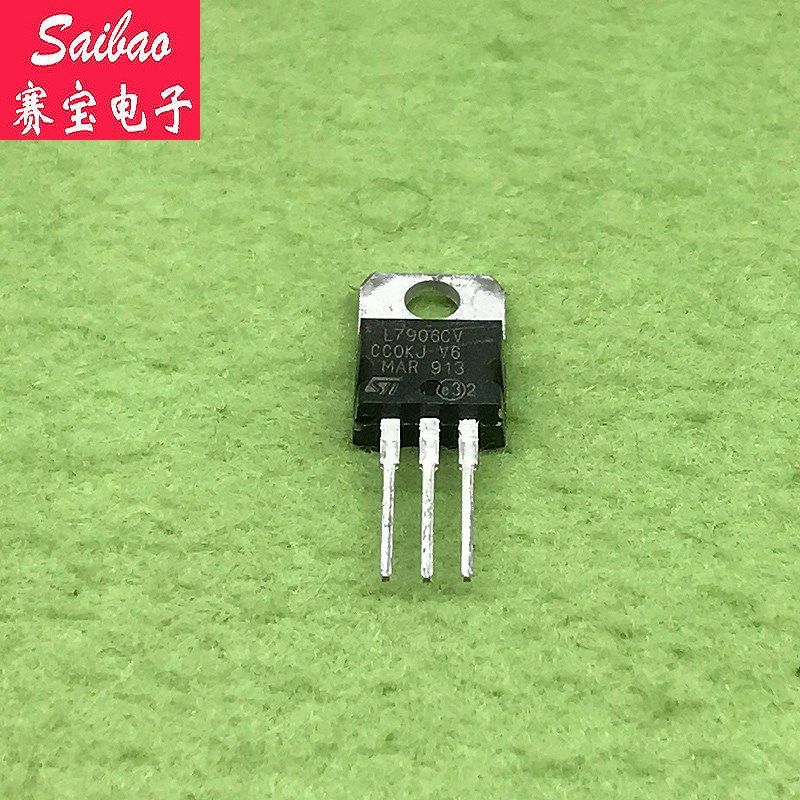 L7906CV 三端稳压器 -6.0V TO-220封装