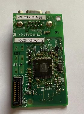 ETC740250-S2104安川变频器拆机的AH1000通信通信板YPHT31690-1A