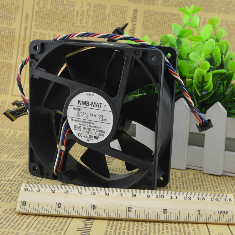 NMB 12cm 12V S7 S9  4715KL-04W-B56 蚂蚁专用风扇 12038 1.30a