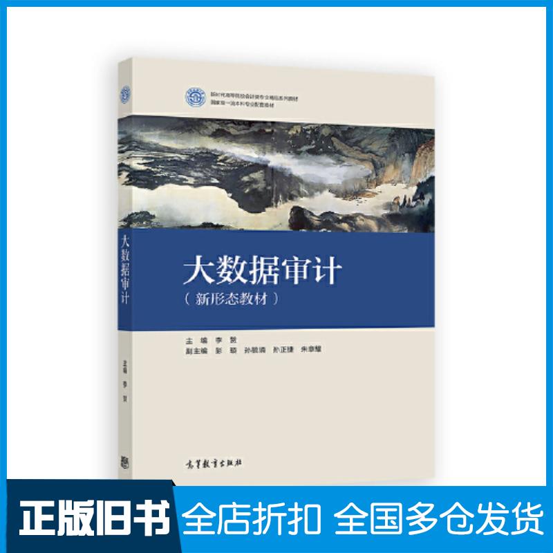 正版旧书大数据审计李贺高等教育出版社9787040613094