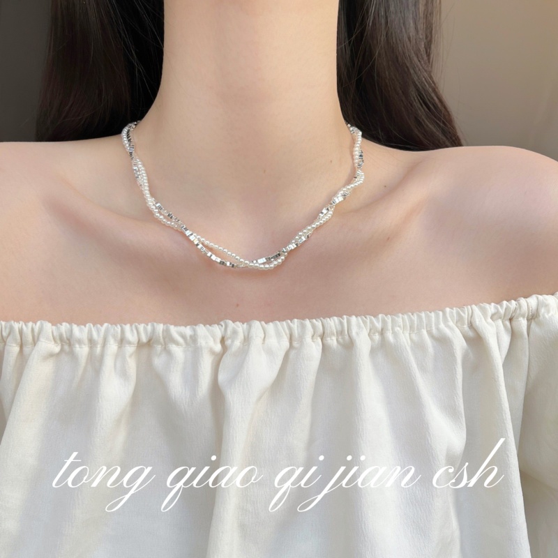 高级感小众轻奢颈链锁骨链小仙女
