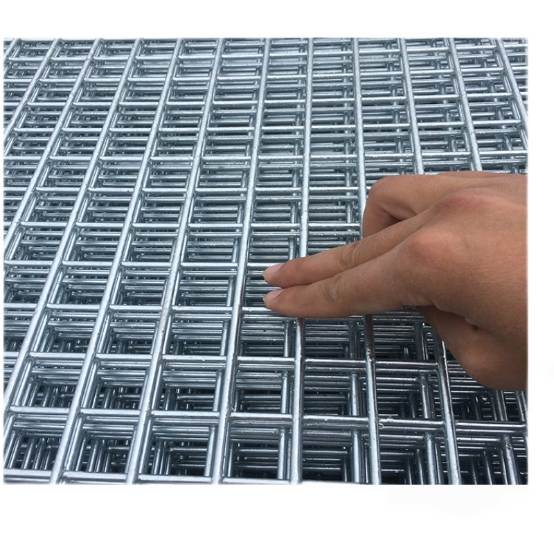 铁丝网片镀锌加粗钢丝网格热浸锌建筑养殖隔离防护围栏焊接网笼子