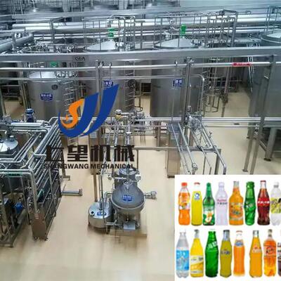 整套饮料生产线 果味植物饮料加工设备beverage production line