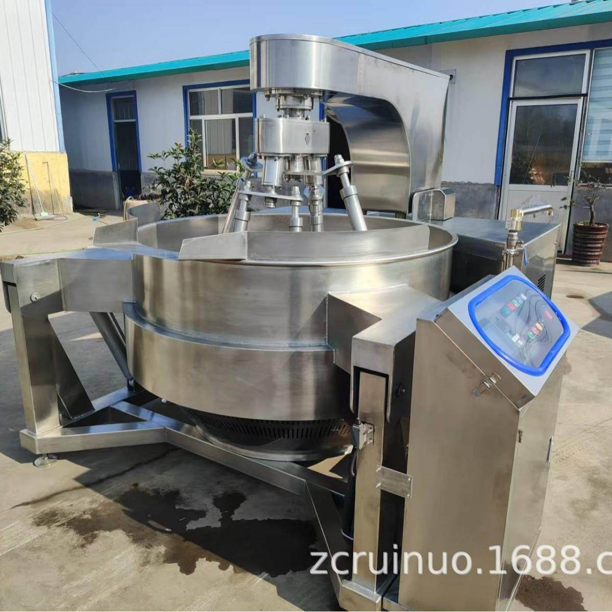 商用燃气电加热自动搅拌火锅底料辣椒酱月饼馅多爪行星炒锅炒料机,清洗/食品/商业设备,调味品加工设备,淘宝优惠券,粉丝福利购,淘宝优惠卷