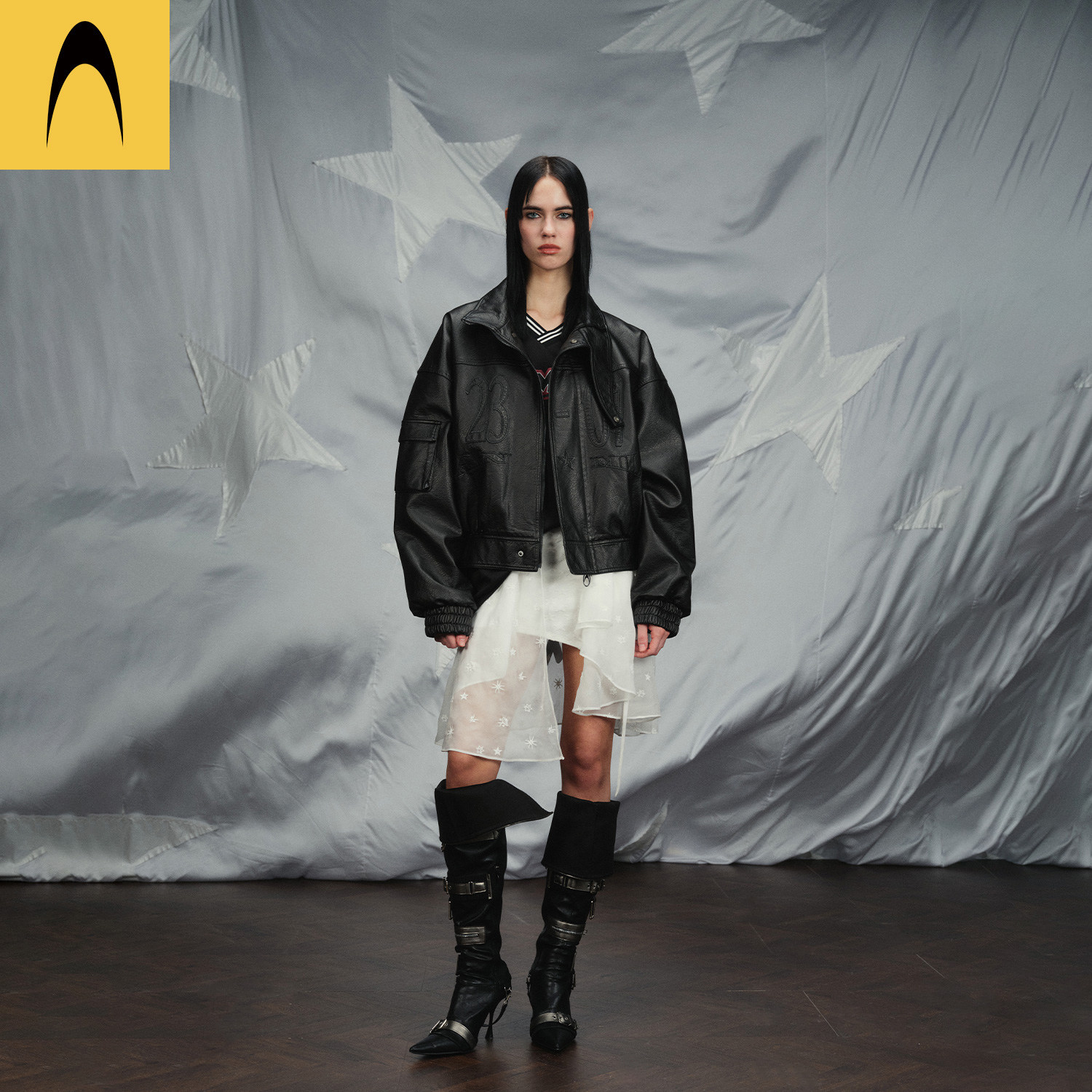Anomalies Department雪纺多层短裙半身裙女装新品26夏