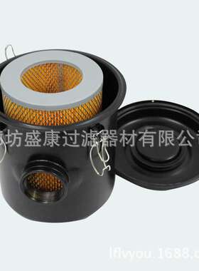 真空泵空气滤芯总成F003 F004F005进气滤芯外壳X-202的进气过滤器