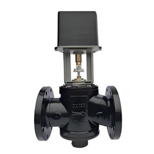 长期供应天津塘沽沃茨阀门DN100电动二通调节阀厂家配送