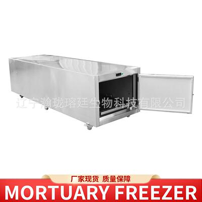 殡仪馆火葬场用死尸冷冻存放冰柜单人位不锈钢瞻仰柜尸体冷藏箱