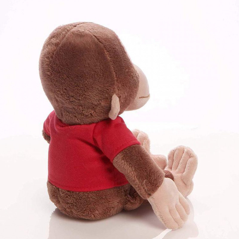 好奇猴毛绒玩具公仔批发