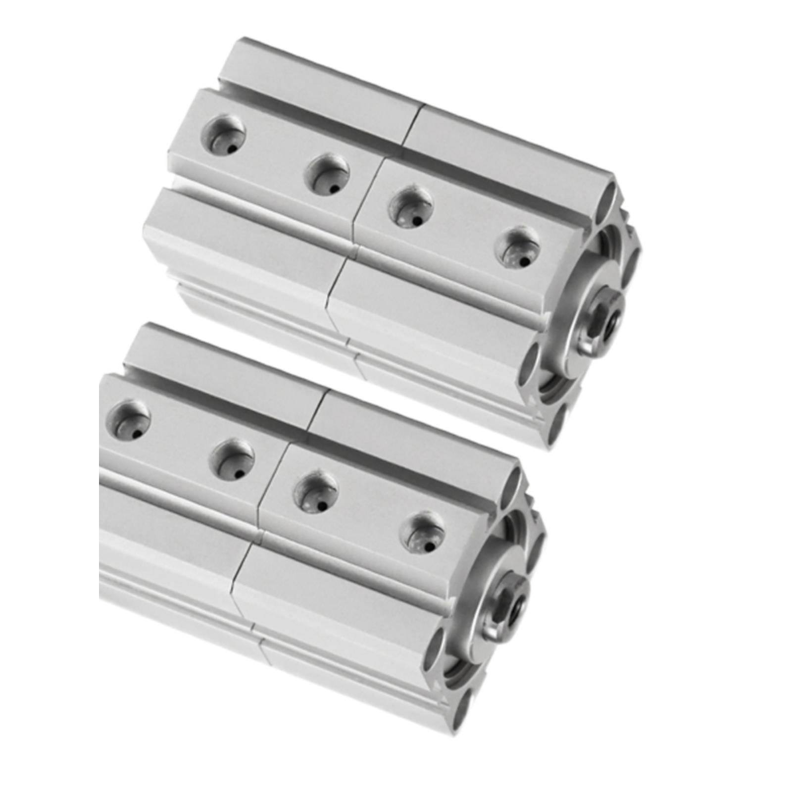 亚德客多位置倍力薄型气缸SDAT20/25/32/40/50/63X5X10X20X30X50S