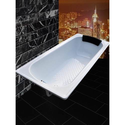 铁盆钢瓷釉钢板搪瓷浴缸日式小户型家用嵌入式浴缸浴缸非陶瓷