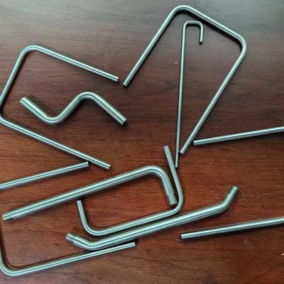 专业定制304不锈钢弯管加工 盘管 S型 L直角 焊接铜管折弯 铝管