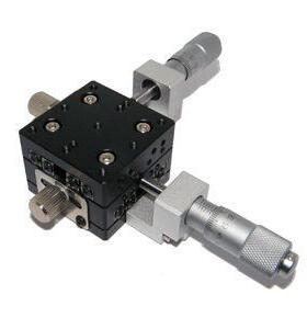 XY轴40*40LY40-C交叉滚子导轨微调平台LY40-CM位移平台微调架