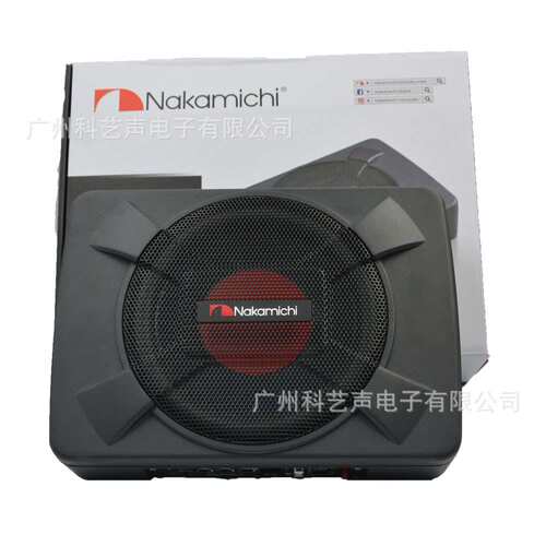 厂家 车载音响12v大功率1000w有源8寸汽车超薄炮低音炮NBF08A