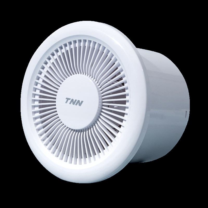 tnn排气扇6寸家用卫生间玻璃窗式换气4寸浴室墙壁圆形强力静音薄