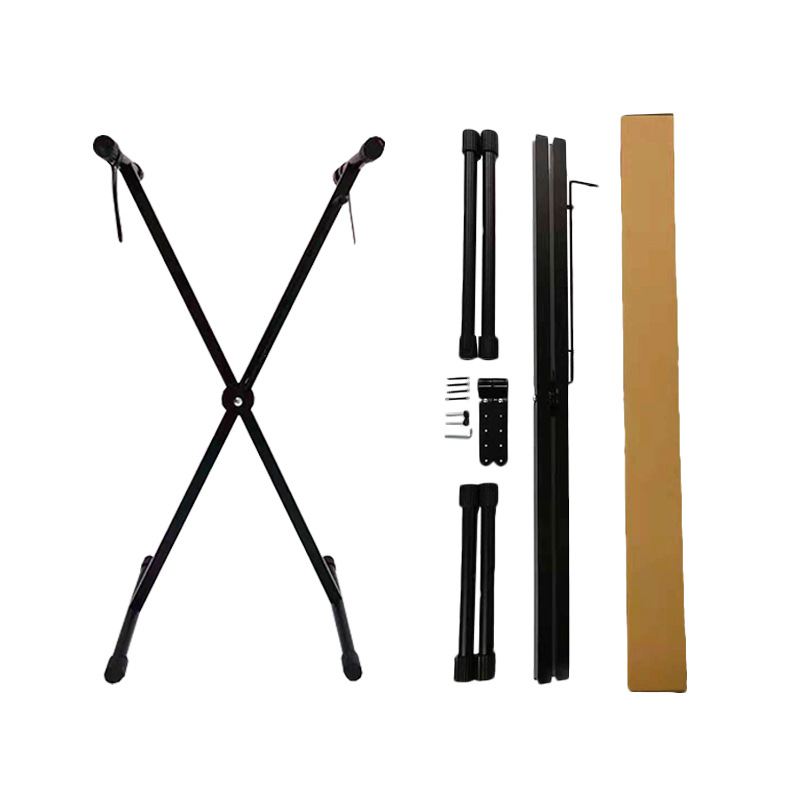 电子琴架子支架通用电钢琴架1键5键单管x型琴架古筝家用折叠x架