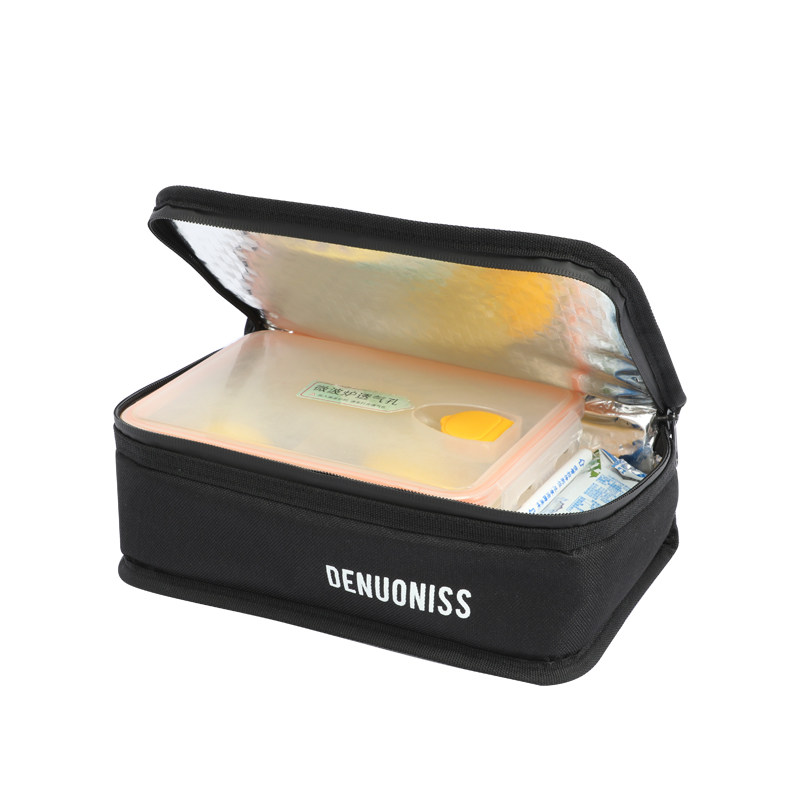 方形饭盒袋铝箔防水防油牛津布保温包便当包便携小学生饭盒包,收纳整理,保温包,淘宝优惠券,粉丝福利购,淘宝优惠卷