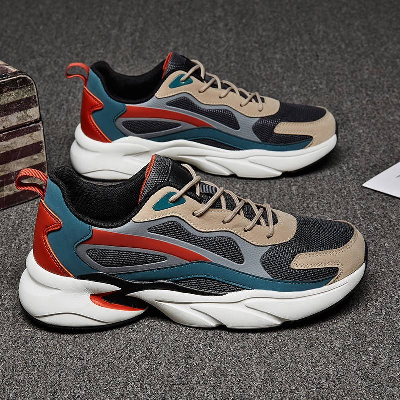 男鞋秋季特e大码48码加绒休闲鞋46老爹鞋冬季加肥加宽47学生运动