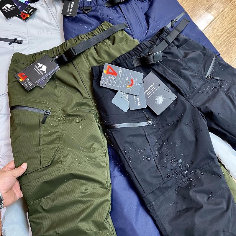 袅!王炸主推!战术机能工装裤!冬季G男士90白鹅绒极寒户外羽绒裤