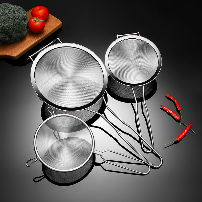 不锈钢过滤网筛密漏勺超密细网