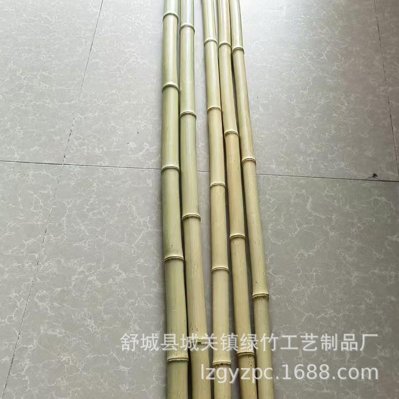 厂家白竹竹杆竹子装修防凉衣竿竹杆活动搭架毛竹竹条竹篙救生竿
