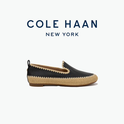 Cole Haan/歌涵 女鞋乐福鞋一脚蹬透气休闲平底鞋单鞋 W34991