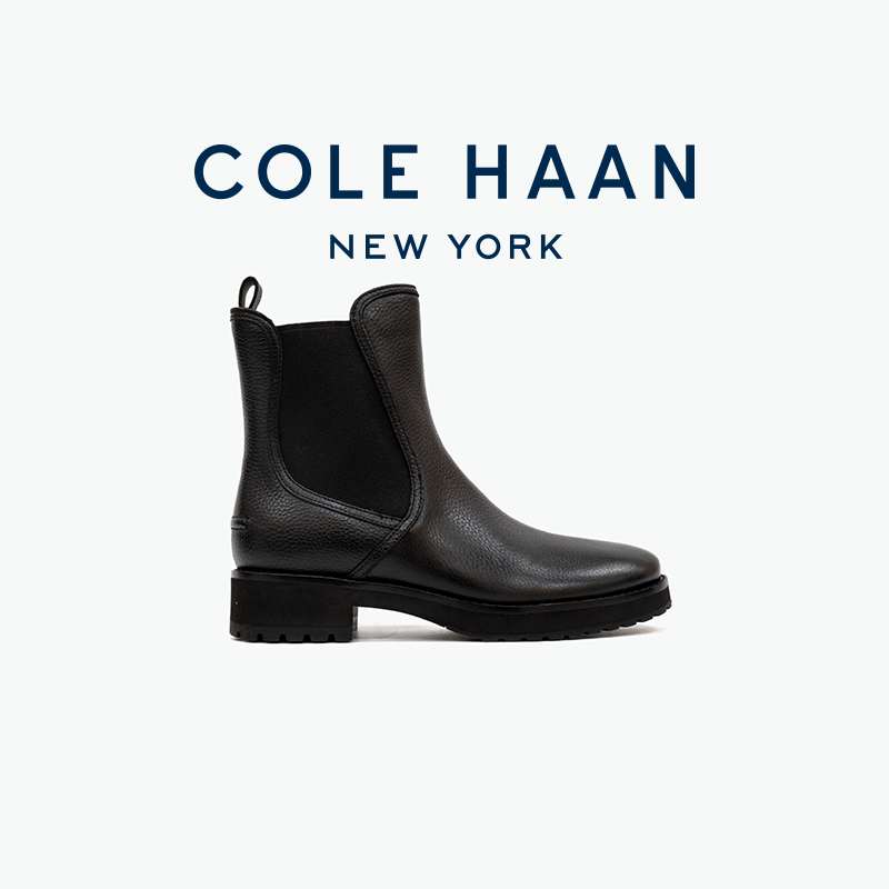 Cole Haan/歌涵 休闲女一脚蹬时尚复古靴子W34005 W34006