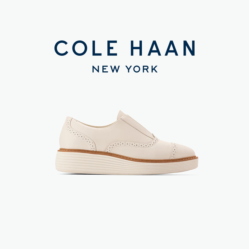 Cole Haan/歌涵 时尚优雅女士系带舒适百搭厚底休闲凉鞋