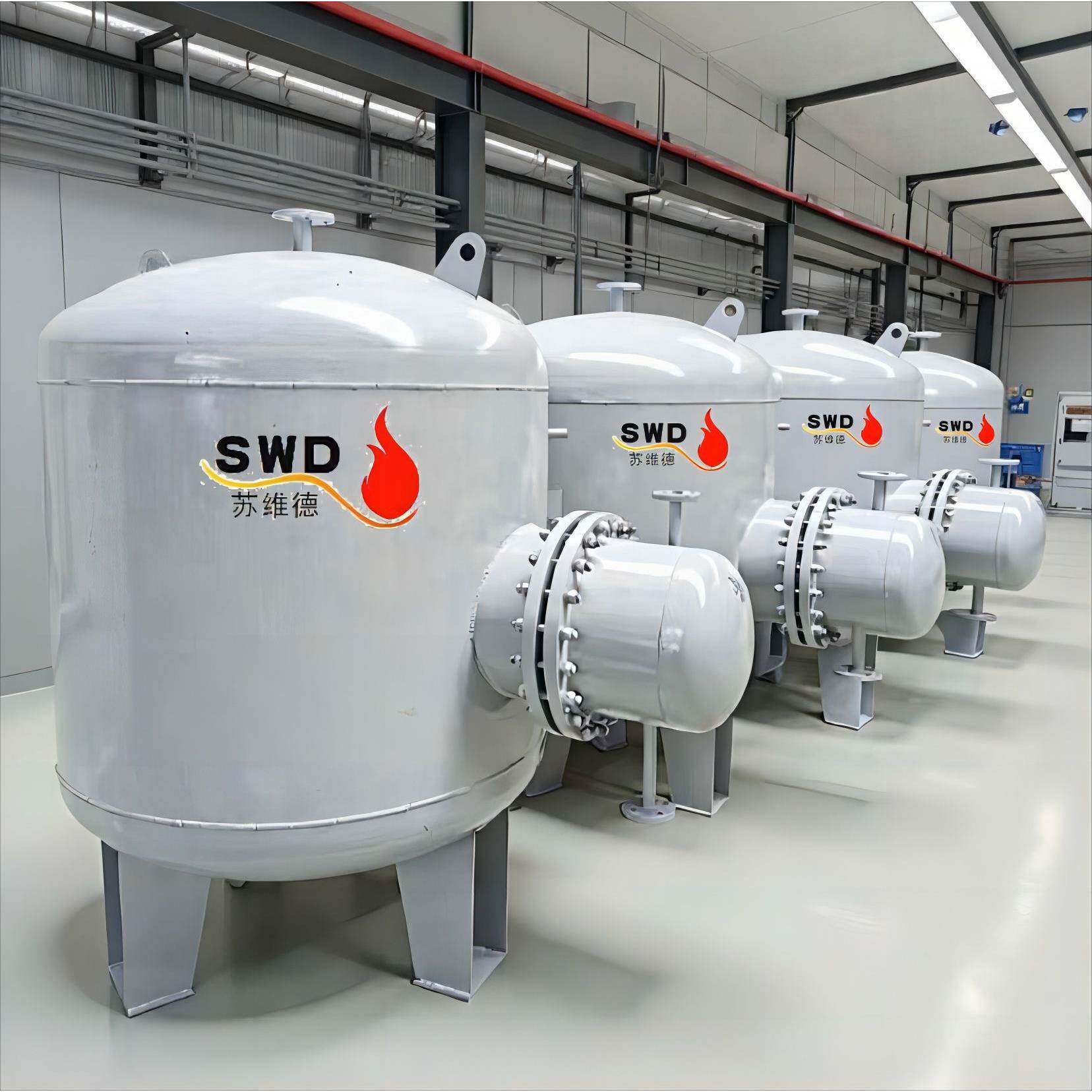 DZ304不锈钢容积式热交换器太阳能水水换热器紫铜盘管换热器