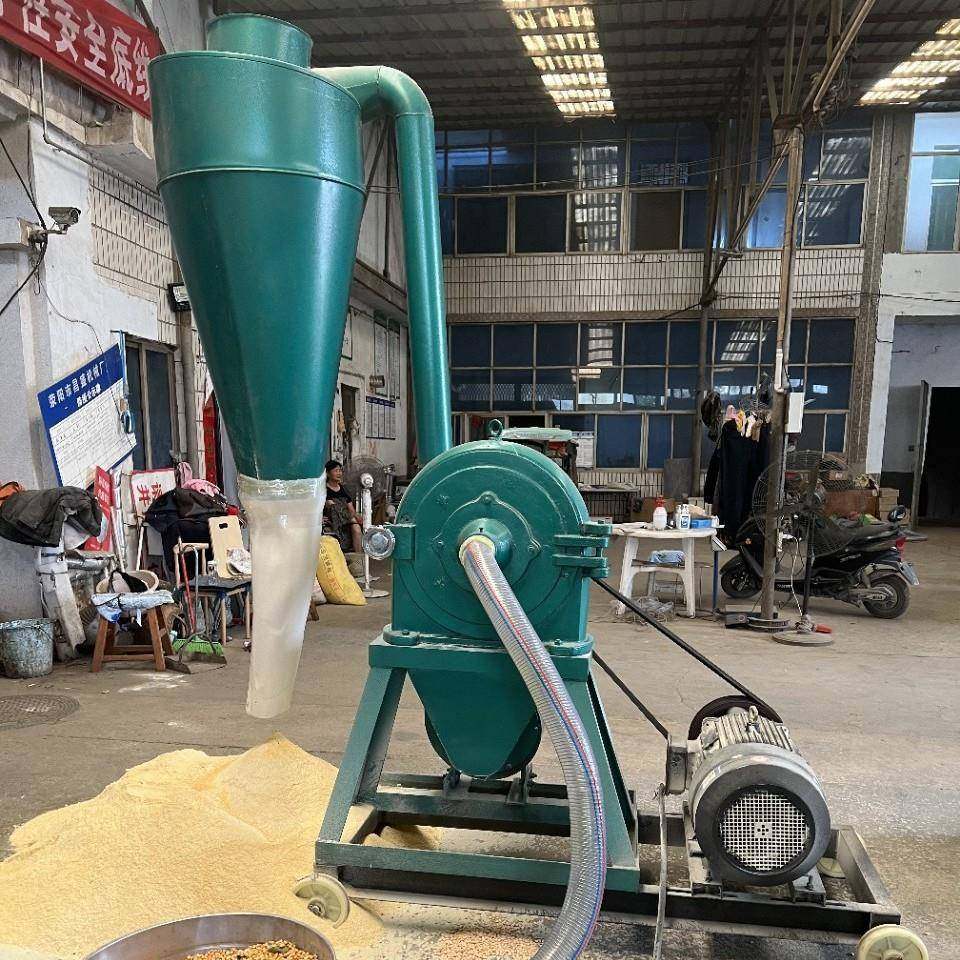 自吸式玉米粉碎机打粉磨粉机养殖饲料商用中药材五谷杂粮调料干磨,机械设备,粉碎机,淘宝优惠券,粉丝福利购,淘宝优惠卷