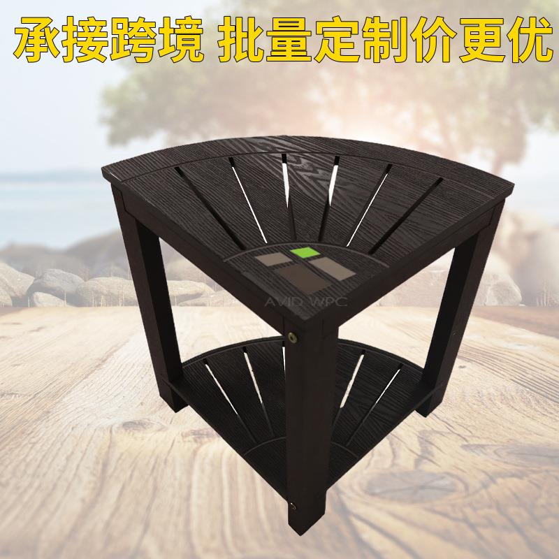 浴室凳子洗澡凳加厚防水木塑欧式两层置物架可议价