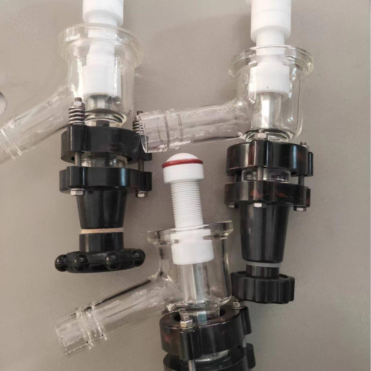 厂家多规格实验室专用玻璃管道阀门透明防爆玻璃仪器